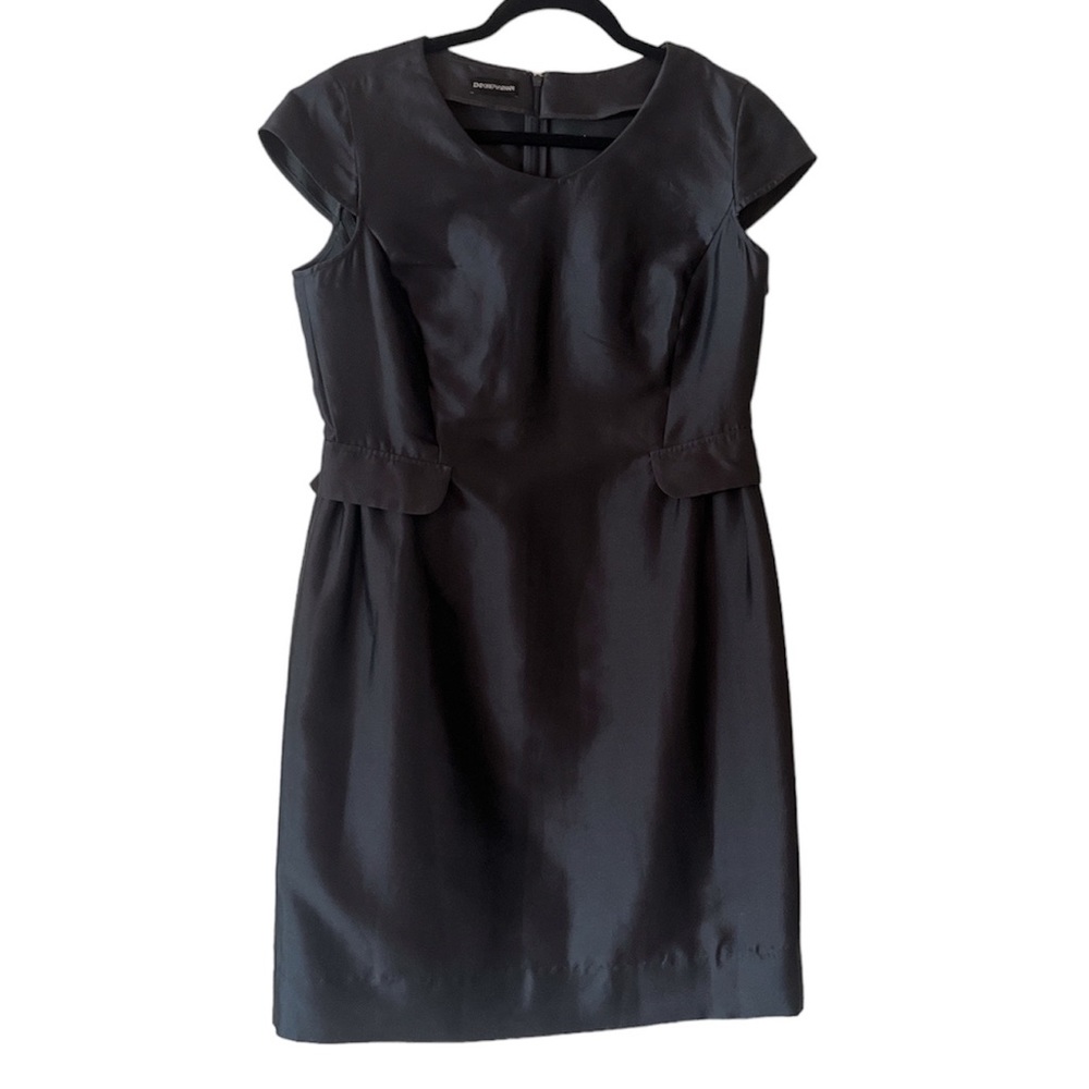 Emporio Armani Charcoal Gray Dress Size M